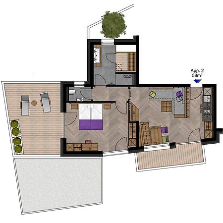 Apartment Rainer - Mittendrin 瑟尔 外观 照片