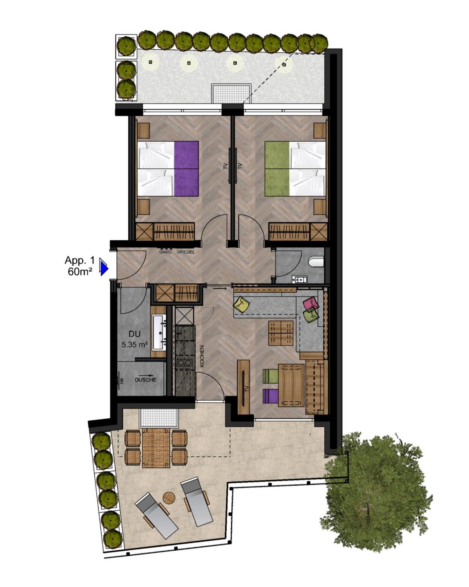 Apartment Rainer - Mittendrin 瑟尔 外观 照片